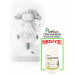 BMC F2 Ağız Burun CPAP Maskesi + Purqua Temizleme Mendili