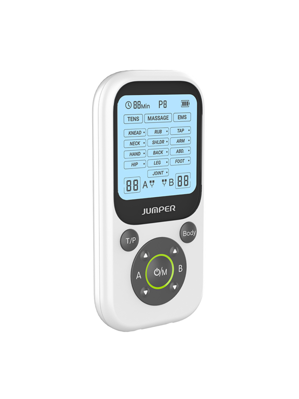 Jumper JPD-ES210 3’ü 1 Arada Elektroterapi Cihazı – TENS, EMS ve Masaj Modlu Dijital Ağrı Terapi Cihazı (2 Kanallı & 41 Programlı)