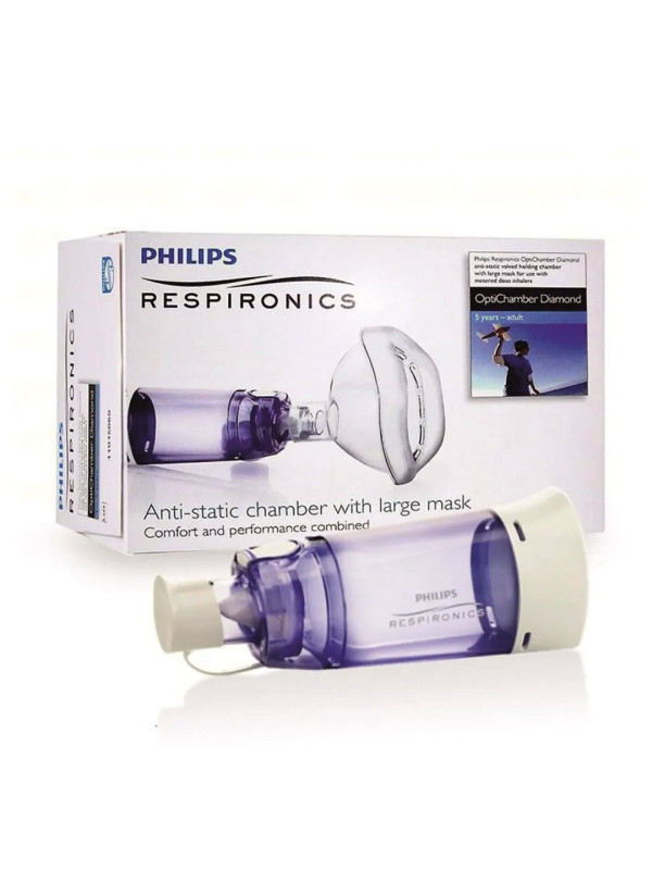 Philips Respironics OptiChamber DiaMond - LiteTouch Maskeli