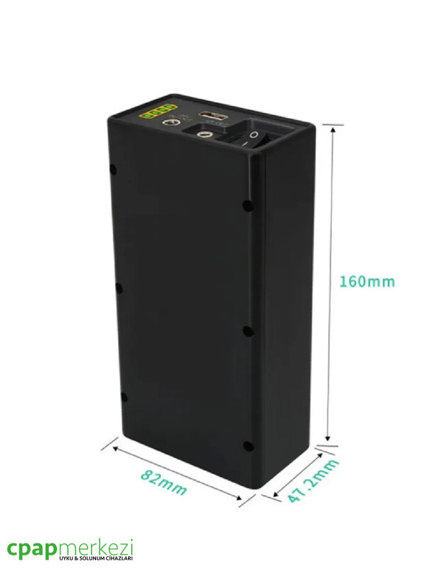 Max Power 6400 mAh PB240B1 Battery for ResMed S9 Series Max Power 6400 mAh PB240B1 Battery for ResMed S9 Series