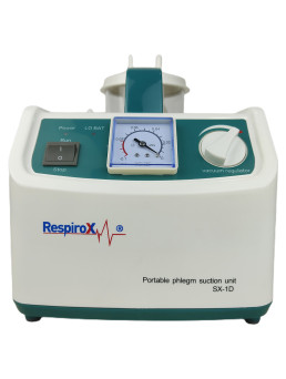 Respirox SX-1D Bataryalı Aspiratör Balgam Cihazı