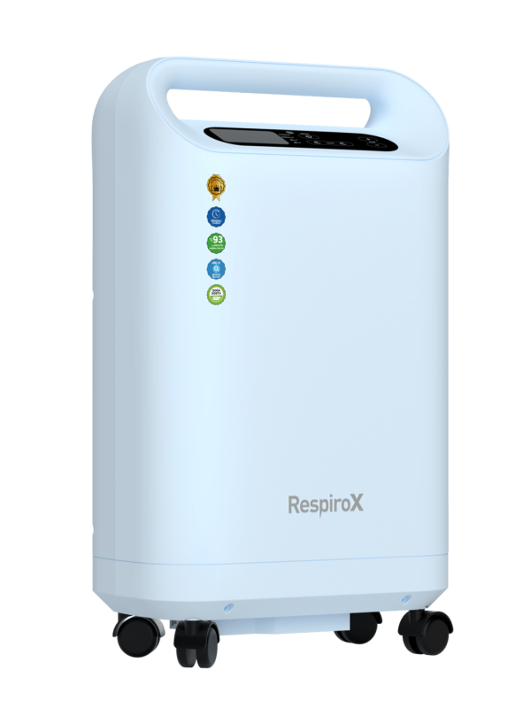Respirox CR-F5SW 5 Litre Nebülizatörlü Oksijen Konsantratörü – Profesyonel Ev Tipi Solunum Destek Sistemi