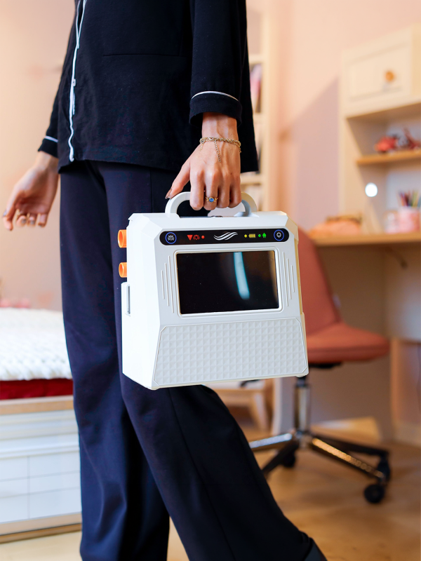 VentiSense Pro Mekanik Ventilatör Cihazı [Yapay Solunum Desteği]