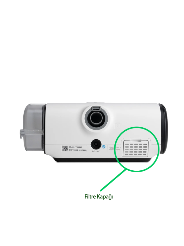 Yuwell BreathCare III Serisi Hava Filtresi (YH680B Uyumlu)