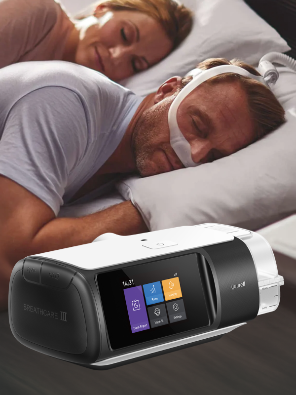 Yuwell YH-680B Auto CPAP Cihazı *Isıtıcılı Hortum + Oksimetre Hediyeli* + Philips DreamWear