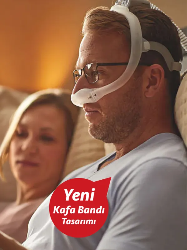 Philips Respironics DreamWear Burun Yastıkçığı CPAP Maskesi Philips Respironics DreamWear Burun Yastıkçığı CPAP Maskesi